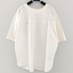 Japanese Brand "Closshi" Two-Way Round Neck Tee Shirt - Size M